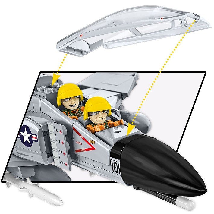 Cobi Bricks F - 4 Phantom II - USS Midway 703pcs - Phillips Hobbies