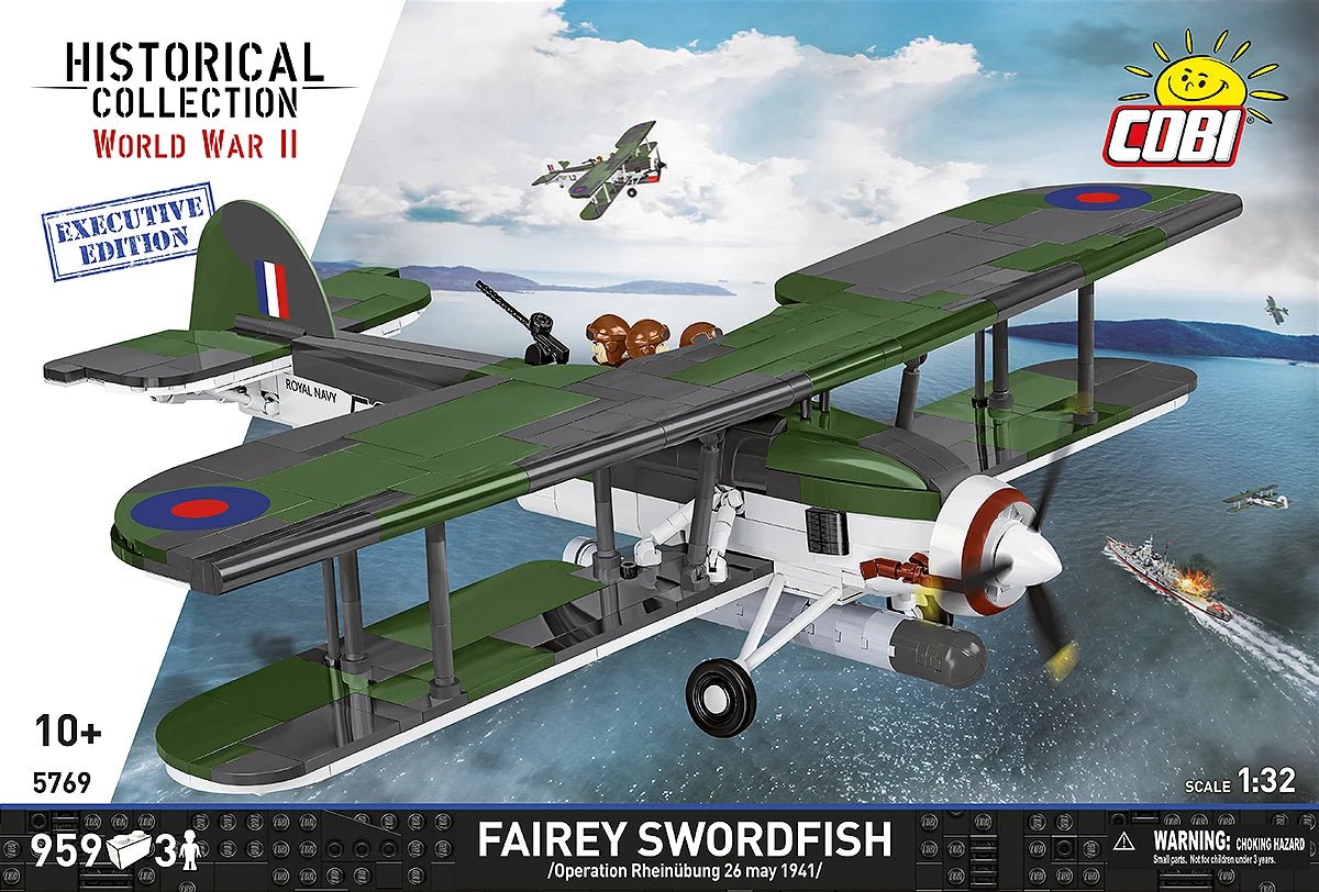 COBI Bricks Fairey Swordfish Executive Edition - Phillips Hobbies