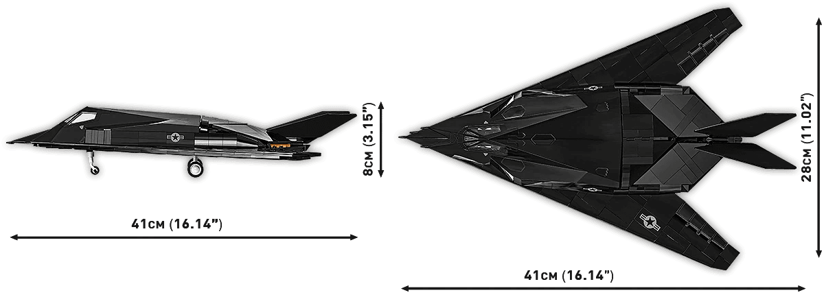 COBI Bricks Lockheed F-117 Nighthawk Set - Phillips Hobbies