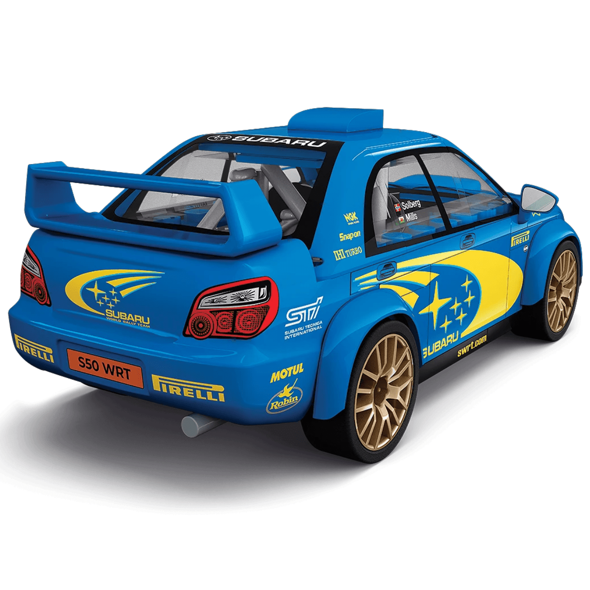 COBI Bricks Subaru Impreza WRC 2003 Building Toy Set - 1:35 Scale - Phillips Hobbies