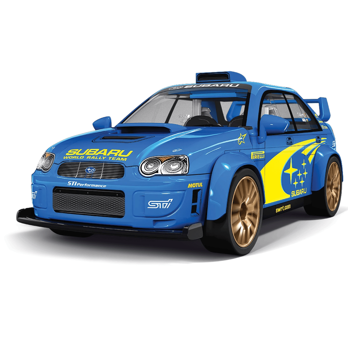 COBI Bricks Subaru Impreza WRC 2003 Building Toy Set - 1:35 Scale - Phillips Hobbies