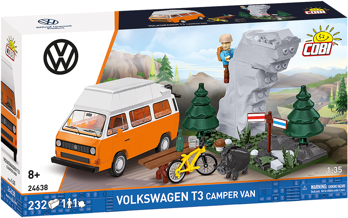 Cobi Bricks Volkswagen T3 Camper Van - Phillips Hobbies