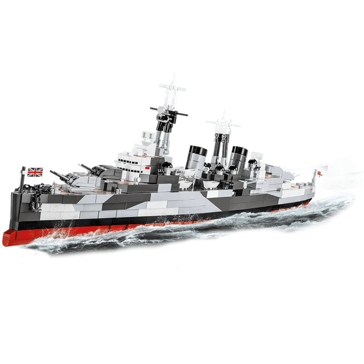 COBI HMS Belfast - 1:300 Scale Brick Model - Phillips Hobbies
