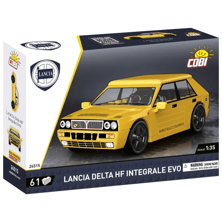 COBI Lancia Delta HF Integrale EVO 1991 - 1:35 Scale Brick Model 61pcs - Phillips Hobbies