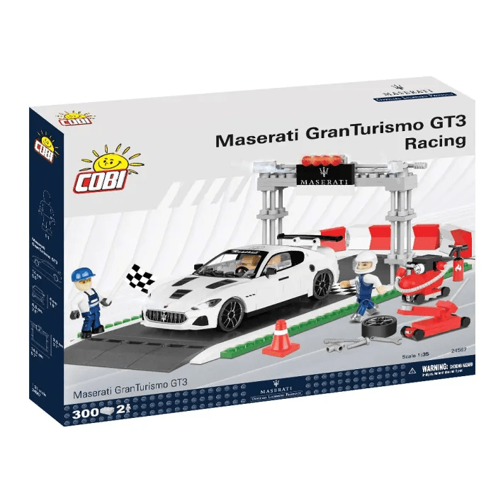 COBI Maserati GranTurismo GT3 Racing Set Brick Model - Phillips Hobbies