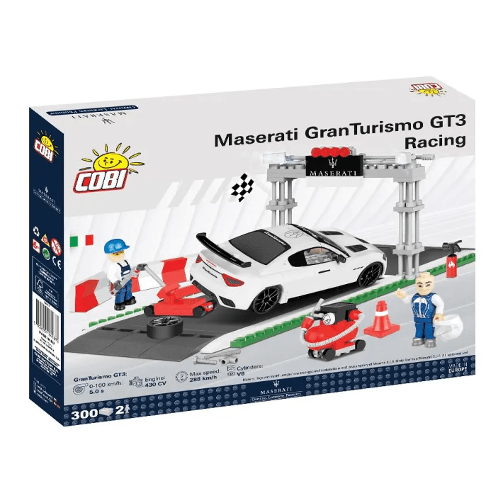 COBI Maserati GranTurismo GT3 Racing Set Brick Model - Phillips Hobbies