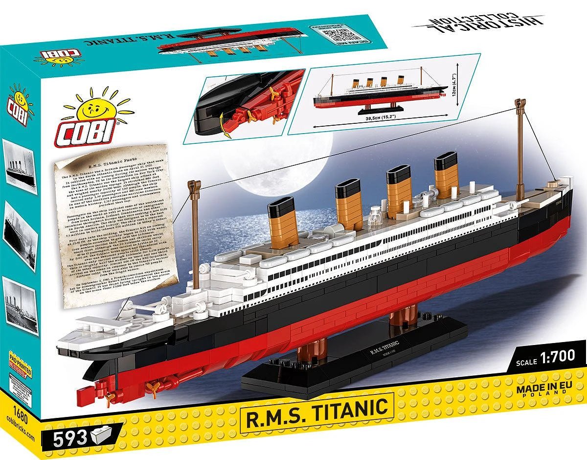 COBI R.M.S. Titanic 1:700 Scale Brick Model - Phillips Hobbies