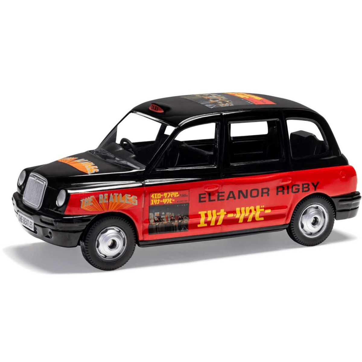 Corgi CC85936 The Beatles London Taxi Yellow Submarine / Eleanor Rigby - 1:36 Scale - Phillips Hobbies