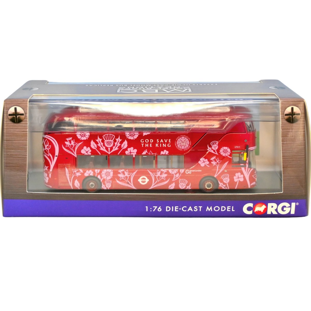 Corgi CP46601A New Routemaster Go - Ahead London King Charles III Coronation 87 Aldwych - MBC Commission - Phillips Hobbies