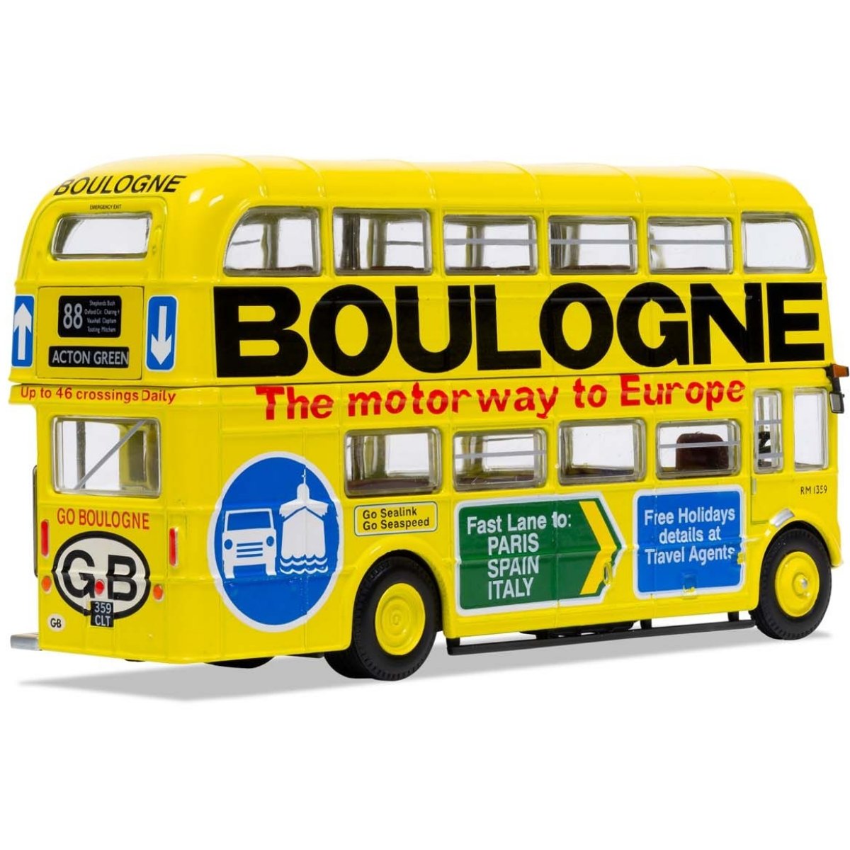 Corgi OM46315A AEC Type RM, London Transport, Route 88 Acton Green (Boulogne) - Phillips Hobbies