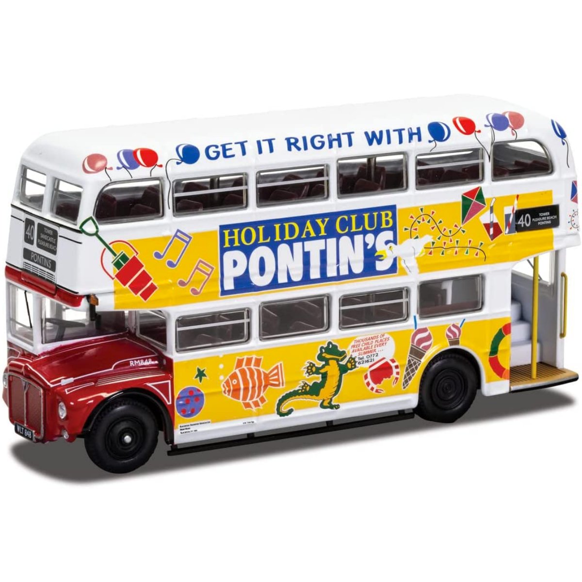 Corgi OM46317 AEC Routemaster - Blackpool Transport, Pontins - Phillips Hobbies