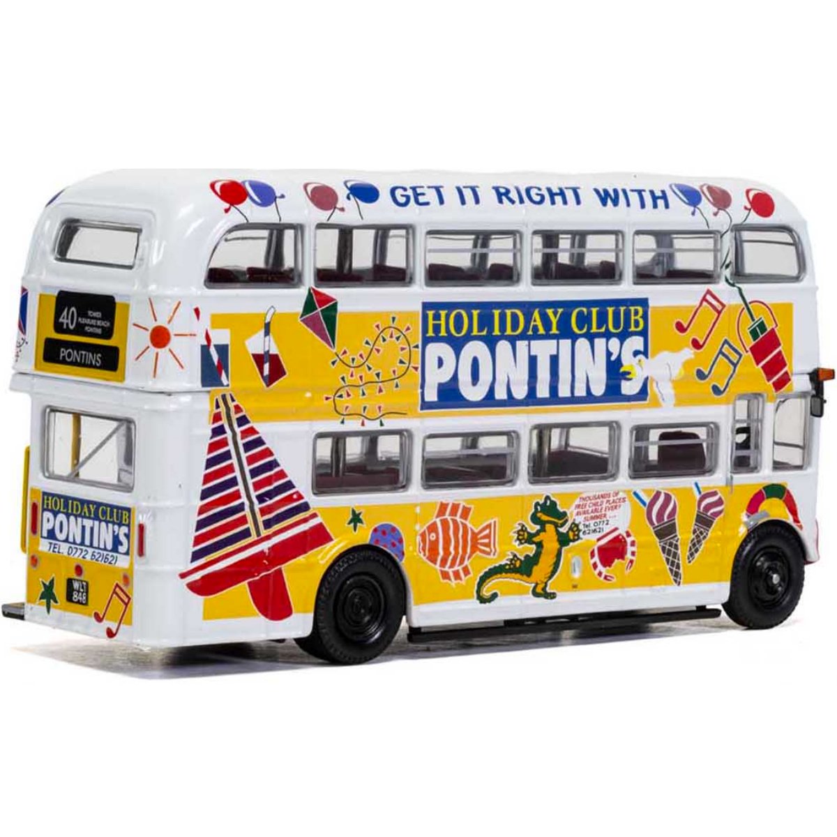 Corgi OM46317 AEC Routemaster - Blackpool Transport, Pontins - Phillips Hobbies