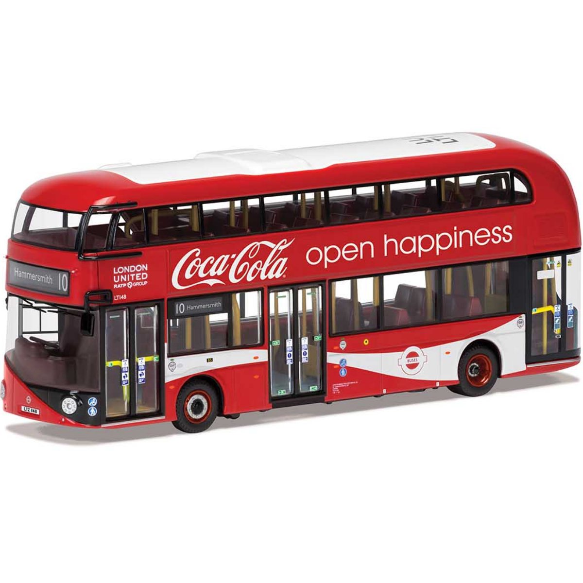Corgi OM46629 New Routemaster London United (Hammersmith) - Coca Cola® - Phillips Hobbies