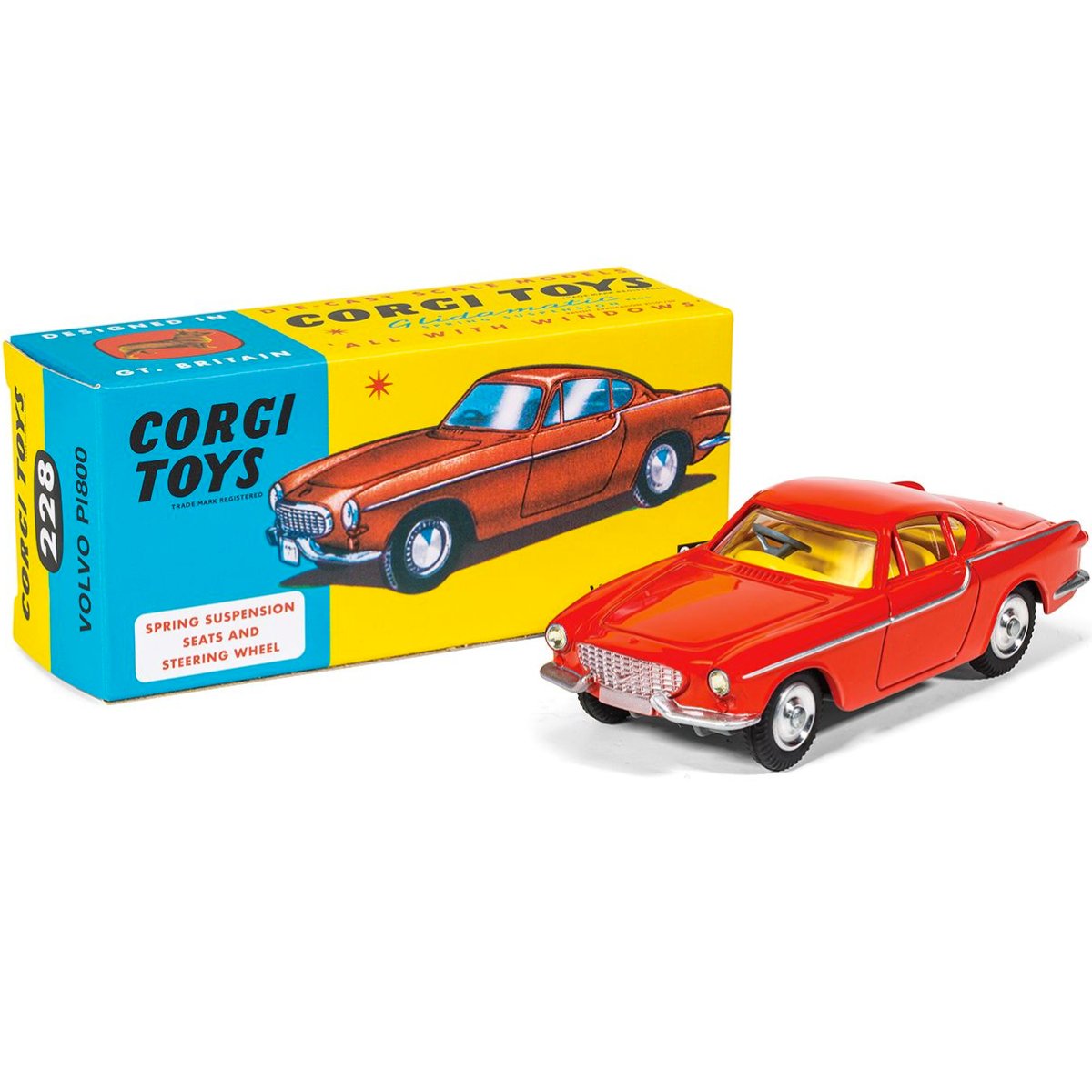 Corgi RT22801 Volvo P1800 - Red