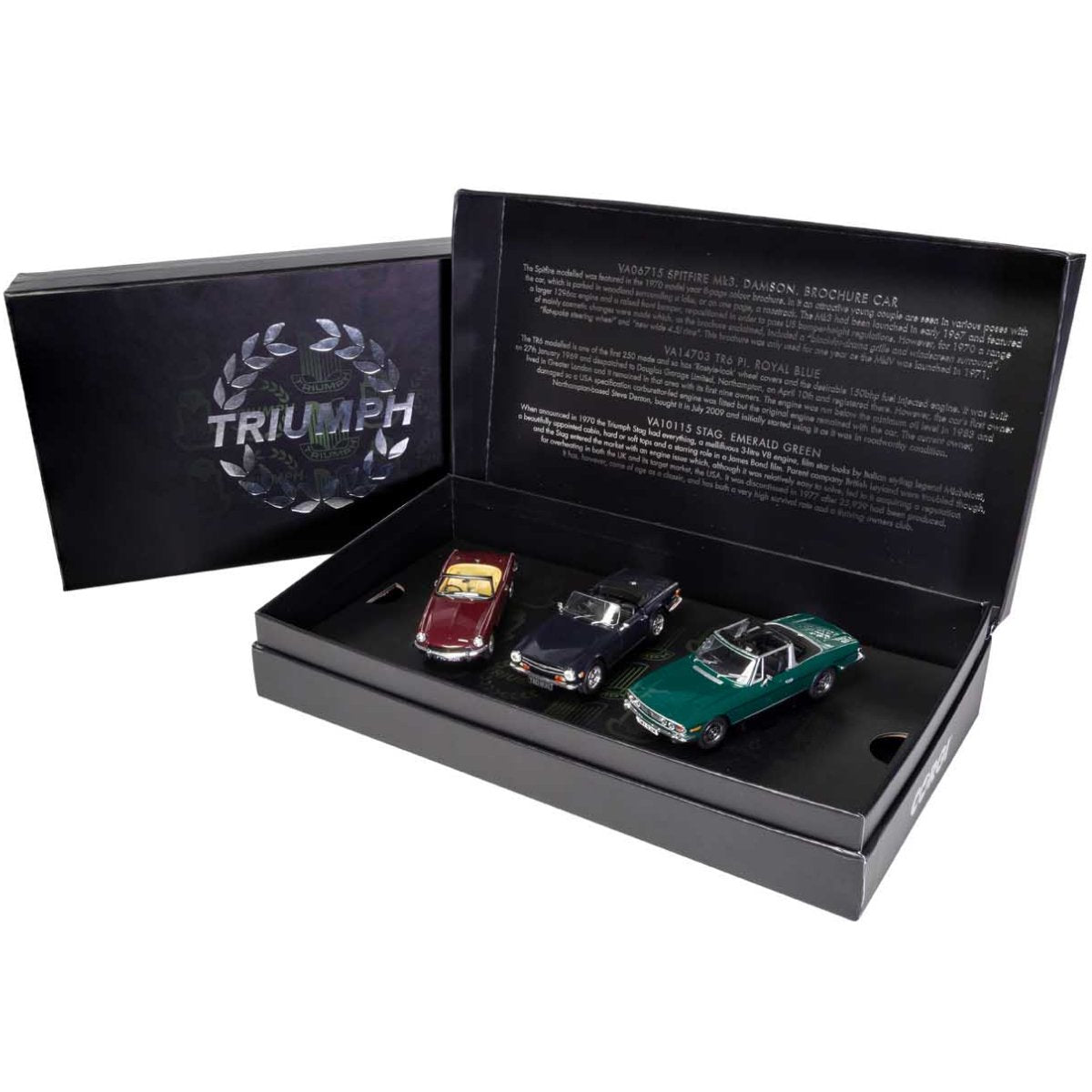 Corgi TC00004 Sporting Triumph Collection - Stag, Spitfire & TR6 - Phillips Hobbies