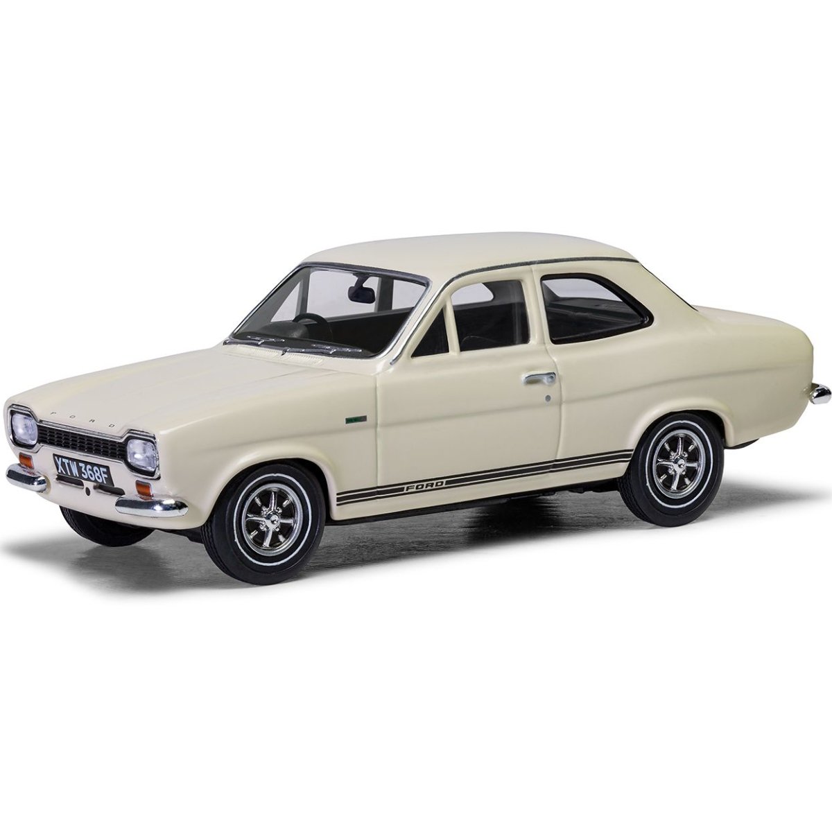 Corgi VA09532 Ford Escort MkI Twin Cam, Ermine White - Ford Press Car - Phillips Hobbies