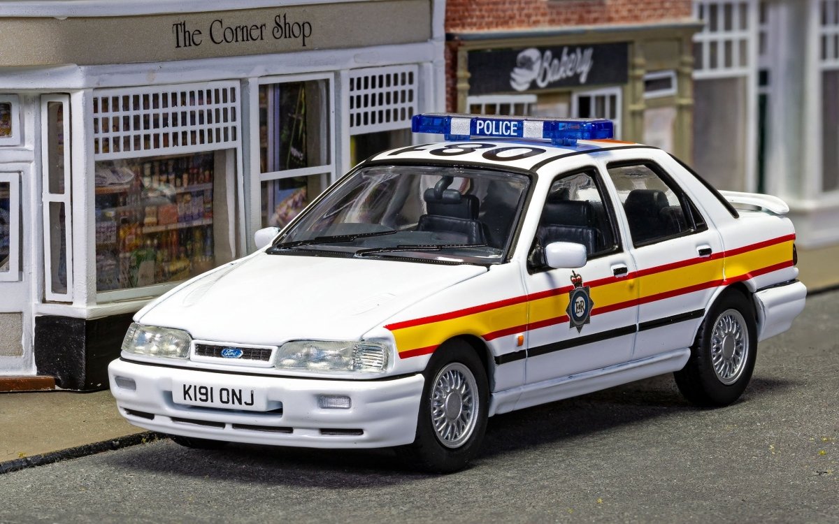 Corgi VA10014 Ford Sierra Sapphire RS Cosworth 4x4, Sussex Police - Phillips Hobbies
