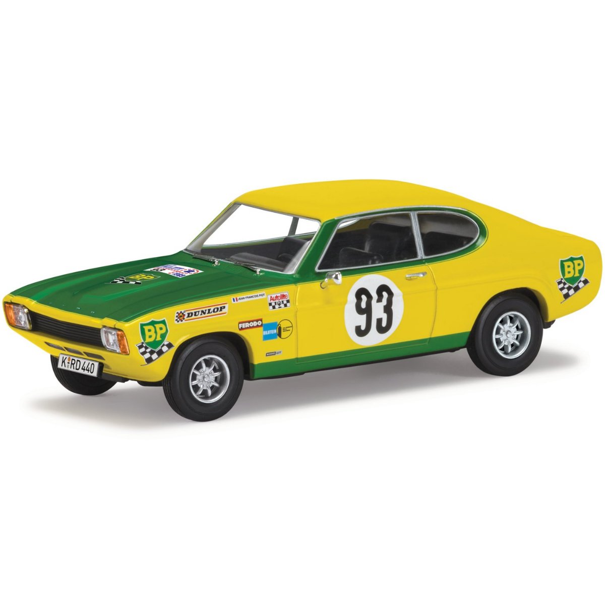 Corgi VA13312 Ford Capri 2300GT Mk1 1969 Tour de France Automobile - 1:43 Scale Model