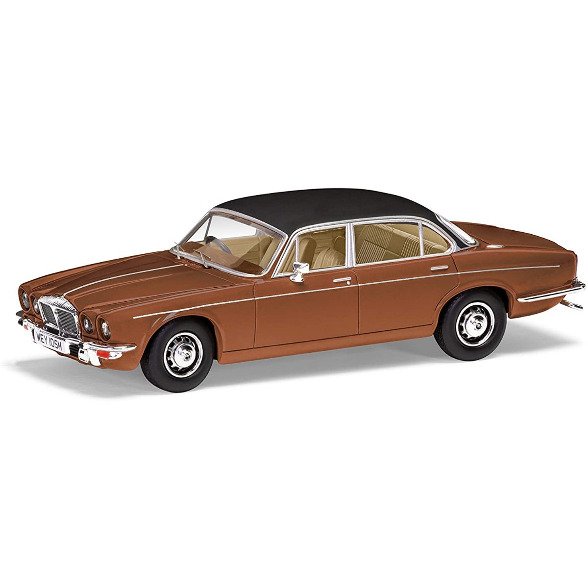 Corgi VA13900 Daimler Sovereign (Series 2) Double Six Vanden Plas, Caramel - Phillips Hobbies