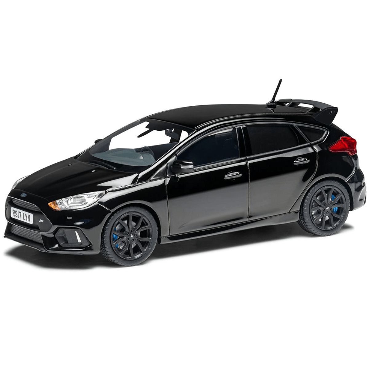 Corgi VA15305 Ford Focus Mk3 RS, Shadow Black - 1:43 Scale - Phillips Hobbies