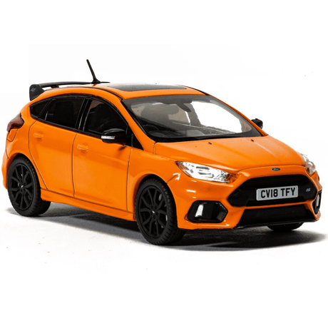 Corgi VA15306 Ford Focus Mk3 RS Heritage Edition, Deep Orange - 1:43 Scale - Phillips Hobbies