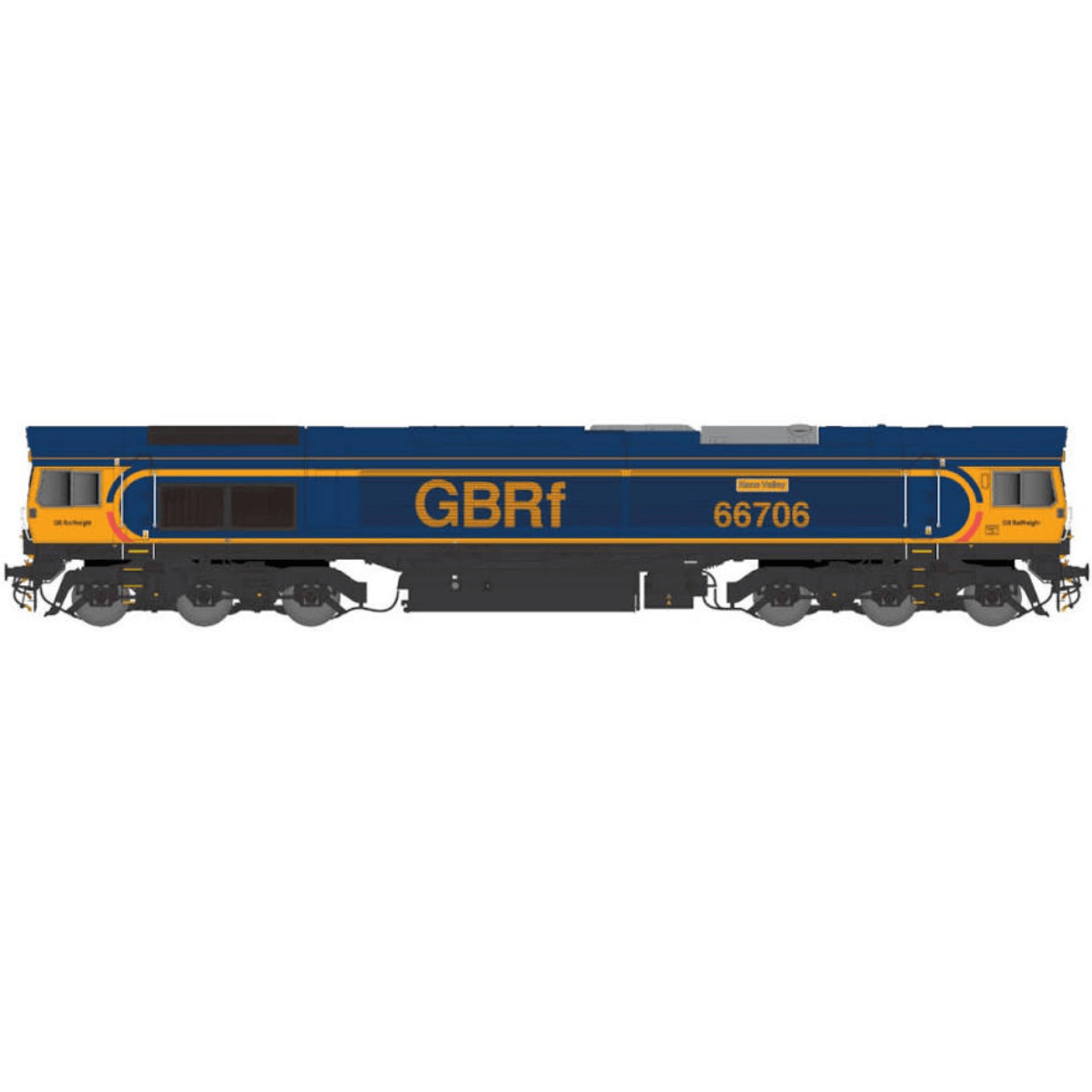 Dapol 2D-066-005 Class 66 706 'Nene Valley' GBRf - N Gauge - Phillips Hobbies
