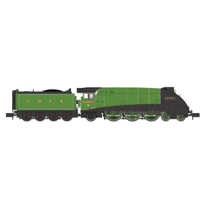 Dapol 2S - 008 - 019 A4 Kestrel 4485 LNER Green - N Gauge - Phillips Hobbies