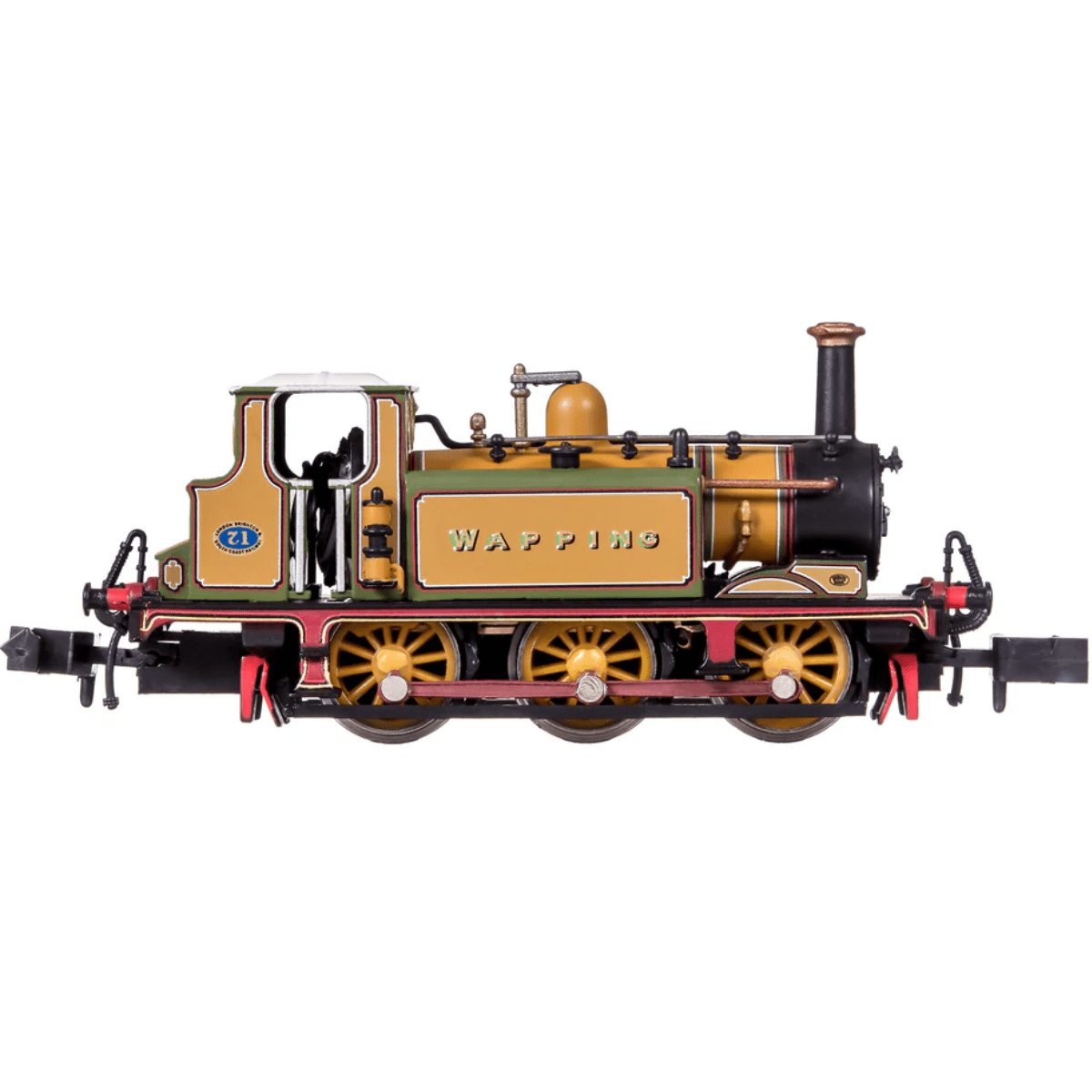 Dapol 2S - 012 - 020 Terrier A1 71 LBSC Stroudley Improved Green Wapping - N Gauge - Phillips Hobbies