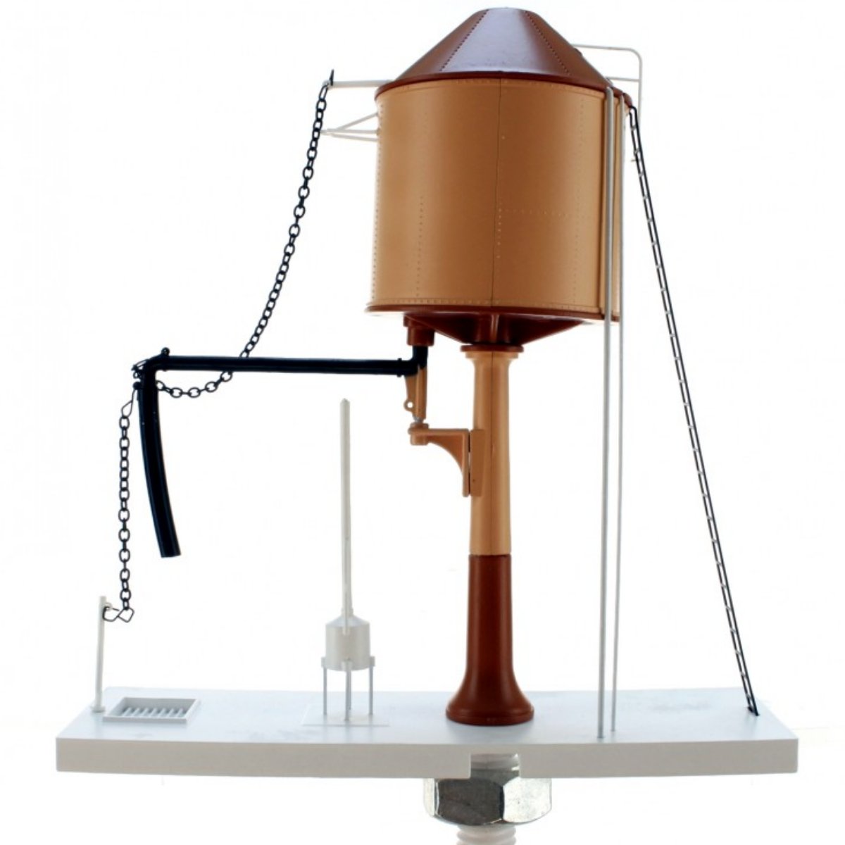 Dapol 4A-002-004 Motorised Water Tower - Light & Dark Stone Conical (OO Gauge)