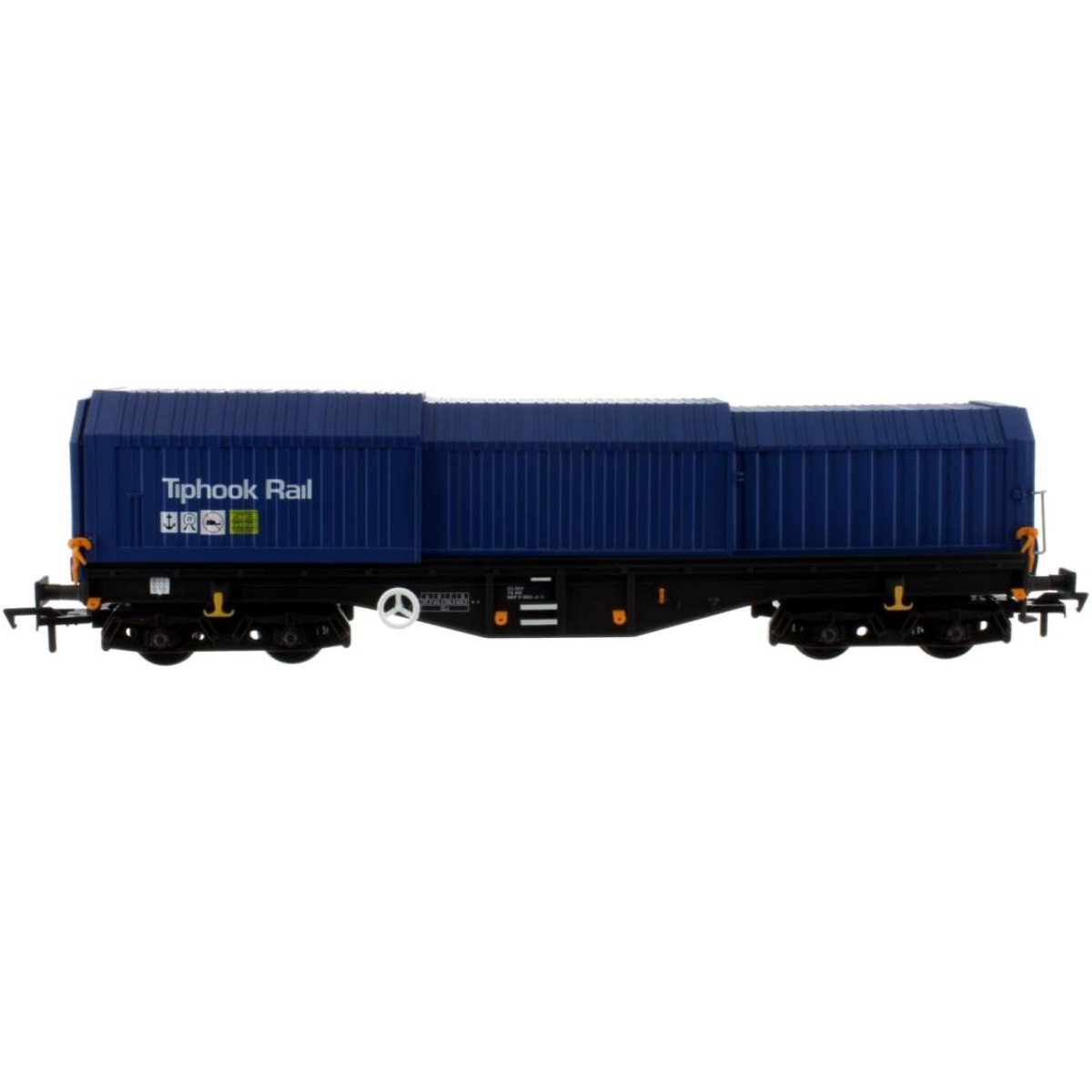 Dapol 4F - 039 - 015 Telescopic Hood Wagon Tiphook Rail Blue 33 70 0899 070 - 3 - OO Gauge - Phillips Hobbies