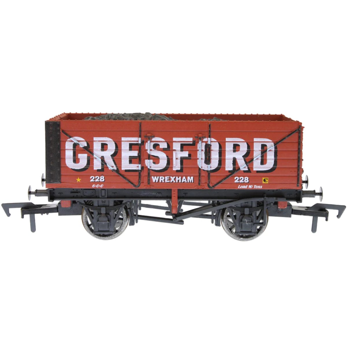 Dapol 4F-071-168 7 Plank Wagon Gresford Wrexham 228 - OO Gauge - Phillips Hobbies