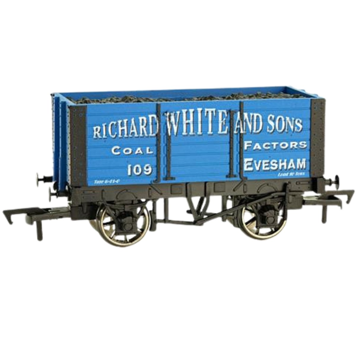 Dapol 4F - 072 - 007 7 Plank Wagon 9ft Wheelbase Richard White - OO Gauge - Phillips Hobbies