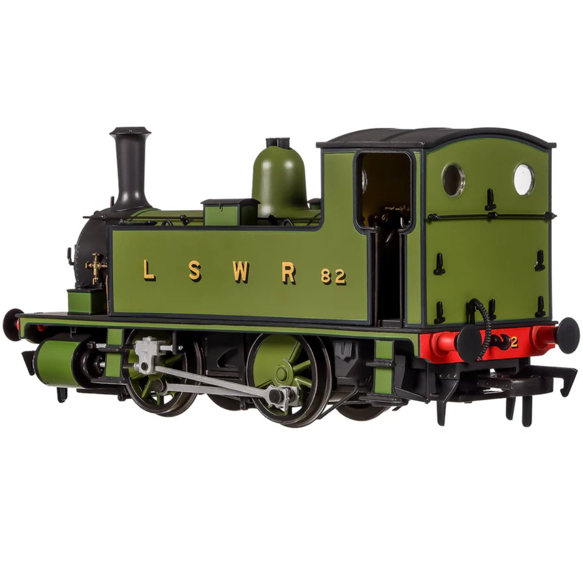 Dapol 4S - 018 - 013 OO Gauge B4 0 - 4 - 0T LSWR Dark Green 82 - OO Gauge - Phillips Hobbies
