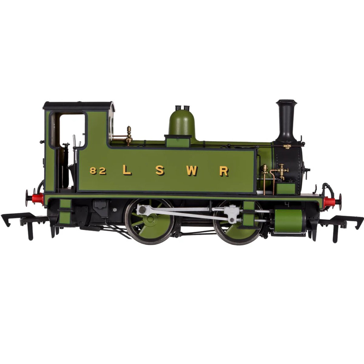 Dapol 4S - 018 - 013 OO Gauge B4 0 - 4 - 0T LSWR Dark Green 82 - OO Gauge - Phillips Hobbies