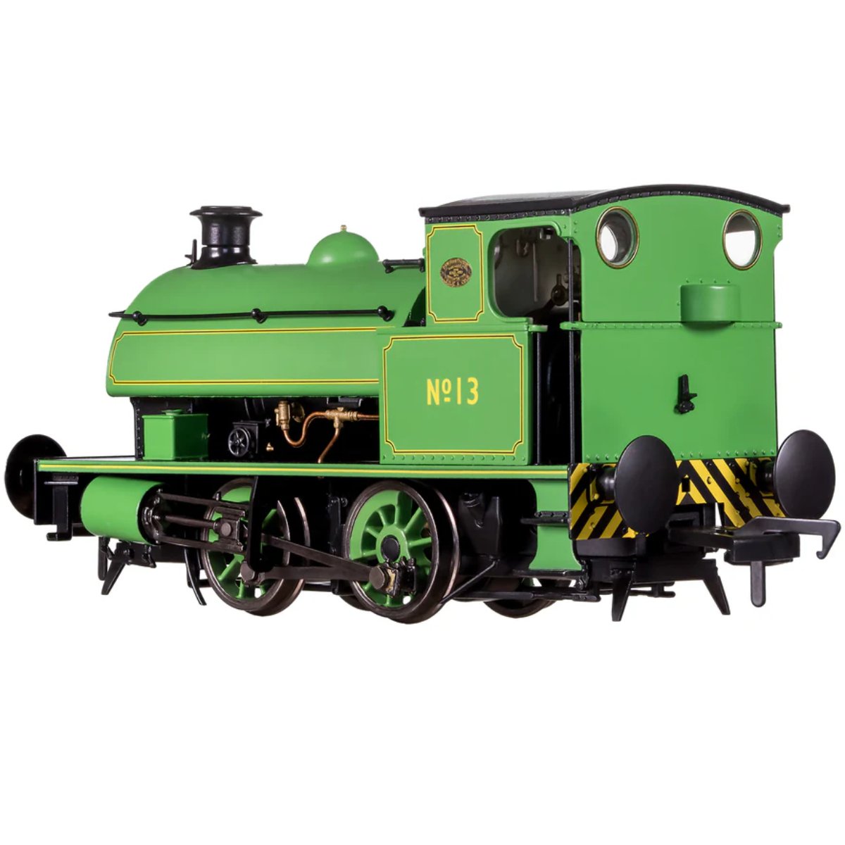 Dapol 4S - 024 - 008 Hawthorn Leslie 0 - 4 - 0 Yellow Chevrons NES 13 - OO Gauge - Phillips Hobbies