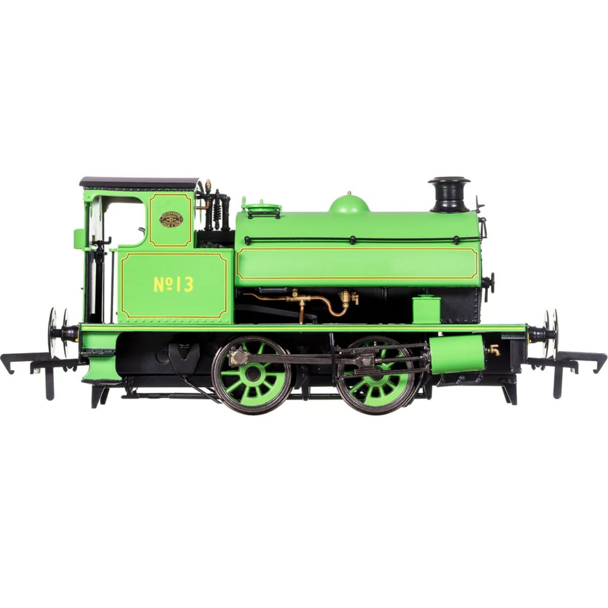 Dapol 4S - 024 - 008 Hawthorn Leslie 0 - 4 - 0 Yellow Chevrons NES 13 - OO Gauge - Phillips Hobbies