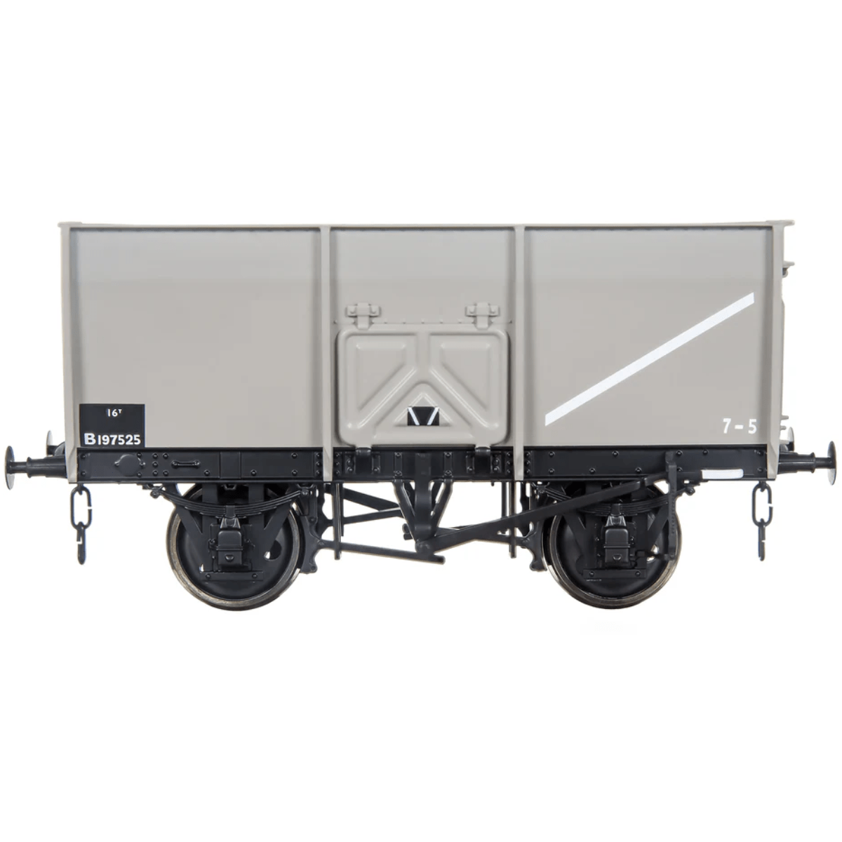 Dapol 7F - 041 - 008 14T Slope Sided Mineral BR Grey B197525 - O Gauge - Phillips Hobbies