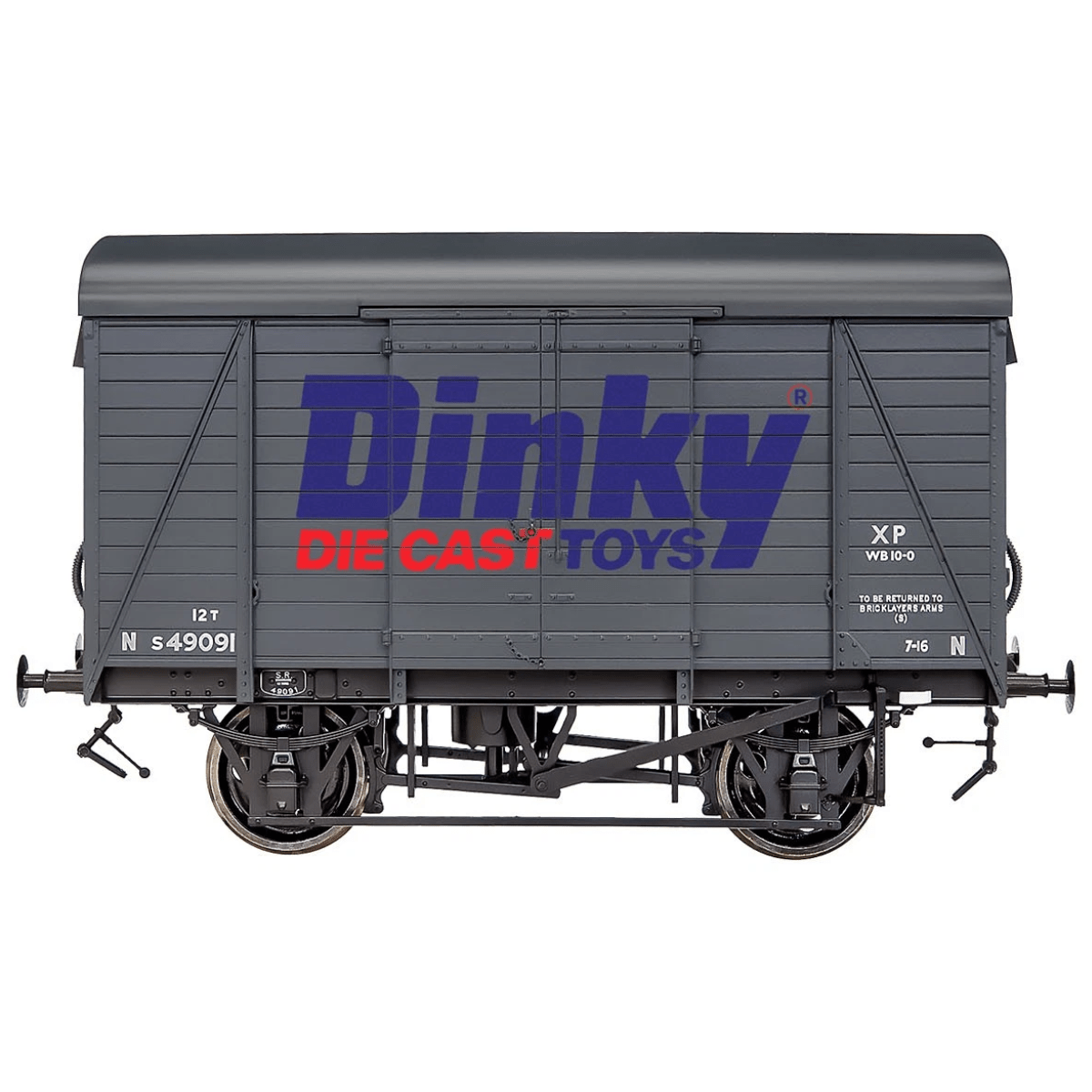 Dapol 7F - 069 - 009 Southern Railway 12T Van Dinky - O Gauge - Phillips Hobbies