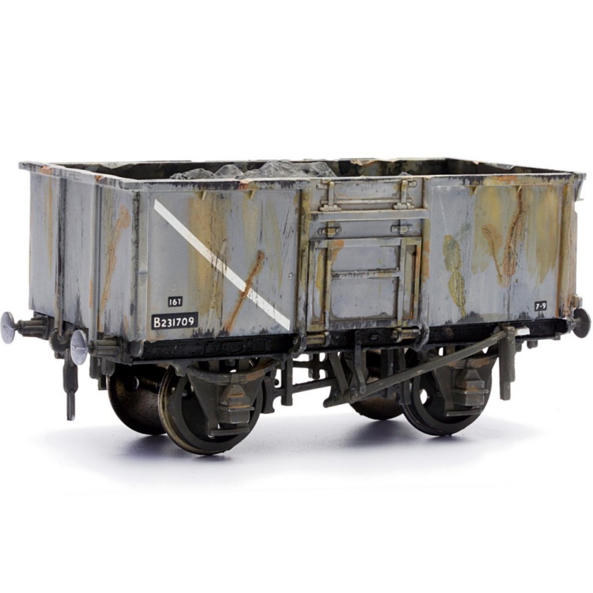 Dapol C037 16 Ton Steel Mineral Wagon - OO Gauge Plastic Kit - Phillips Hobbies