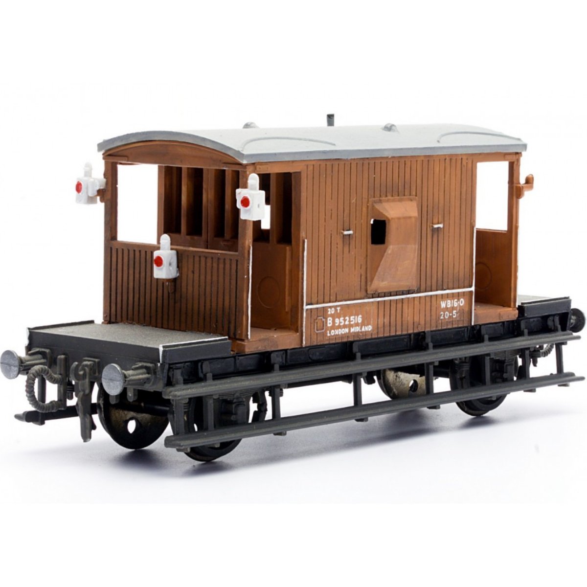 Dapol C038 Brake Van - OO Gauge Plastic Kit - Phillips Hobbies