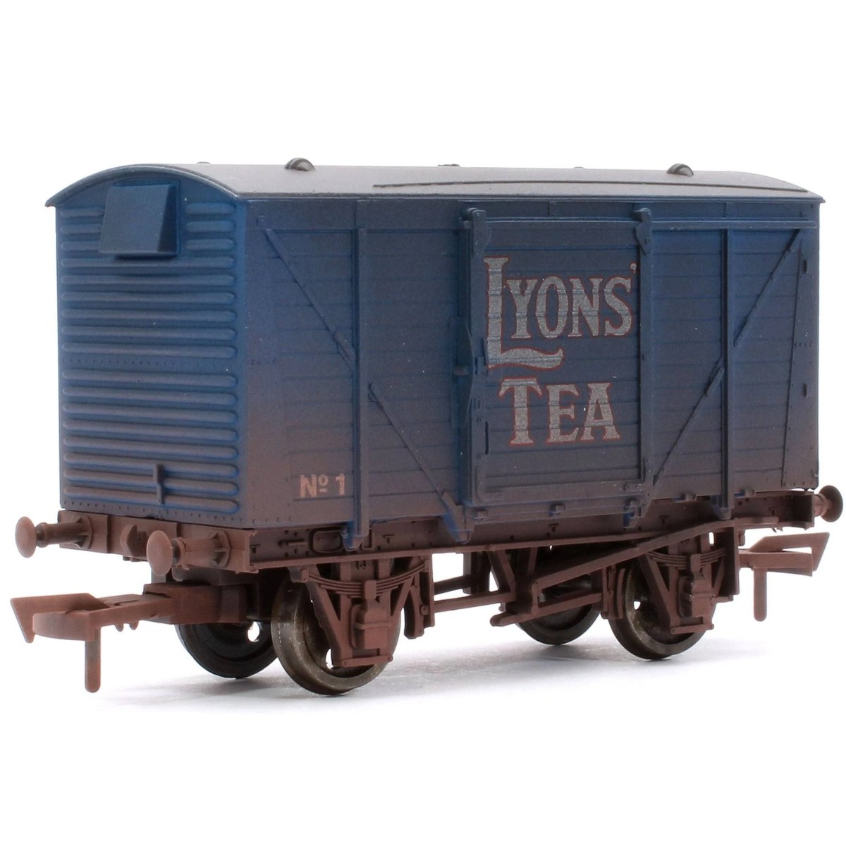Dapol Ventilated Van Lyons Tea No.1 Weathered - OO Gauge - Phillips Hobbies