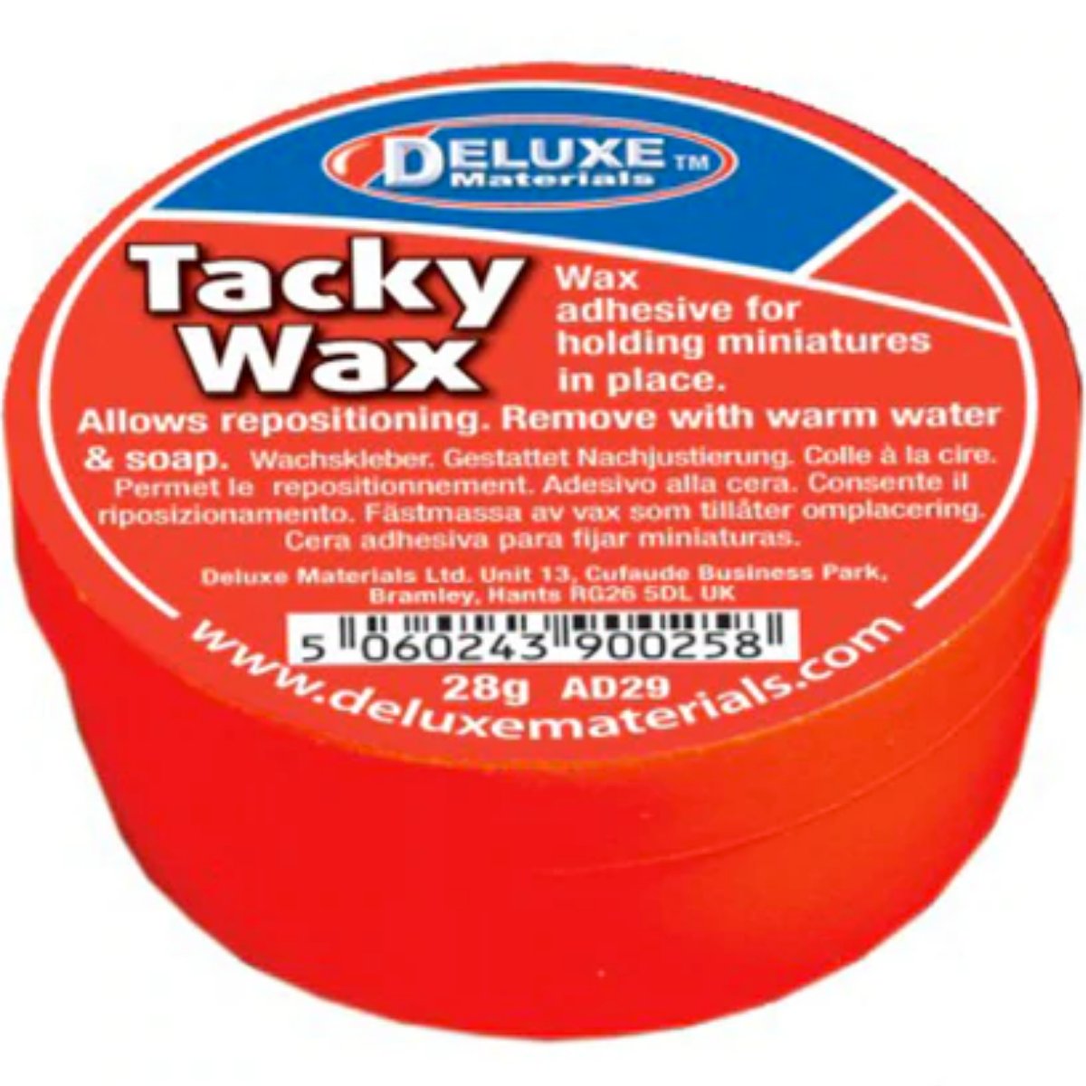 Tacky Wax - Deluxe Materials AD29