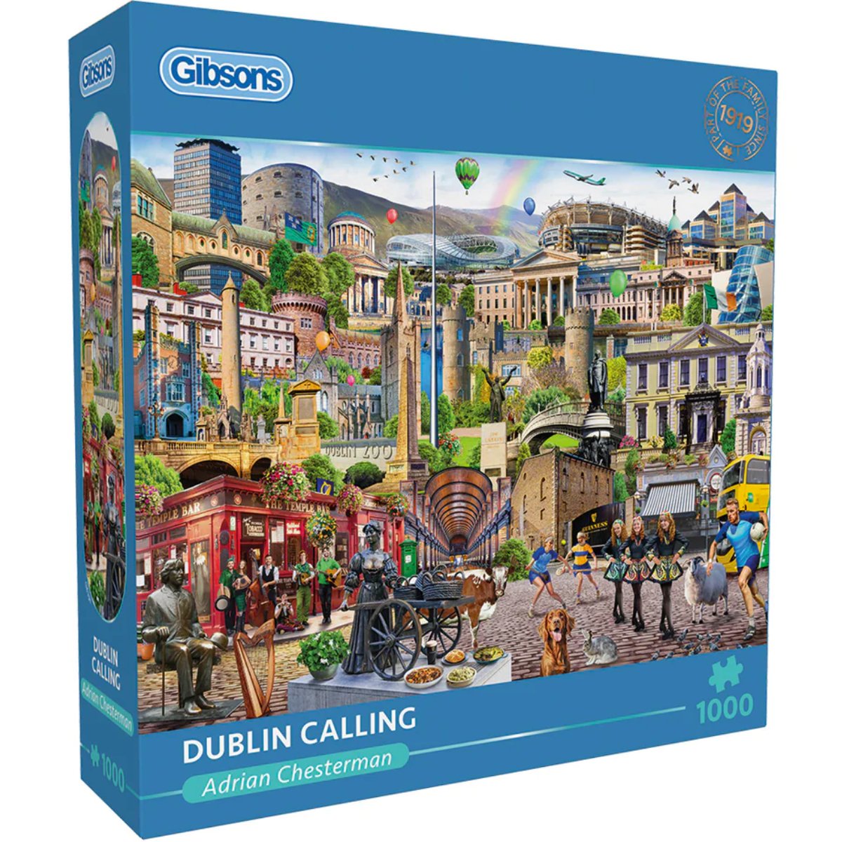 Gibsons Dublin Calling 1000 Piece Jigsaw Puzzle - Box