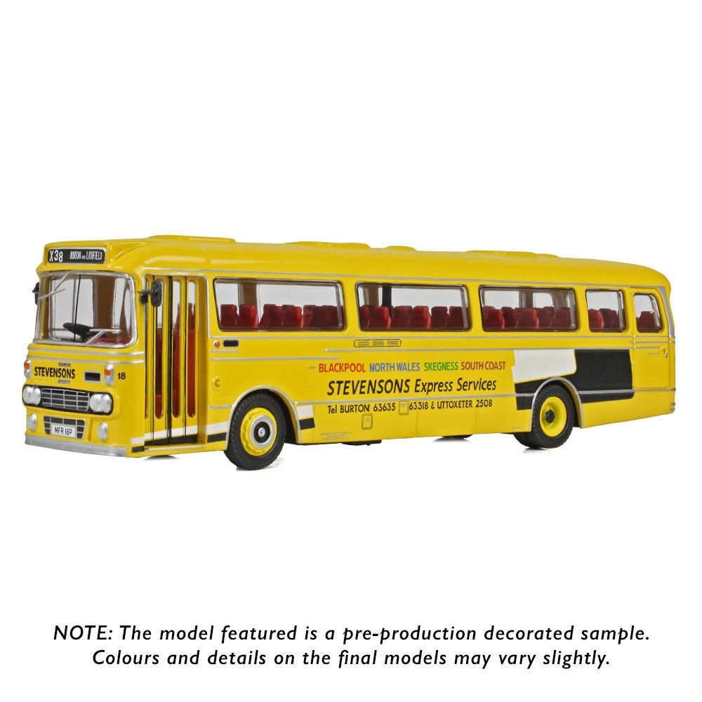 EFE E39201 Alexander Y - Type Stevensons of Uttoxeter MFR18P Service X38 Burton - 1:76 Scale - Phillips Hobbies