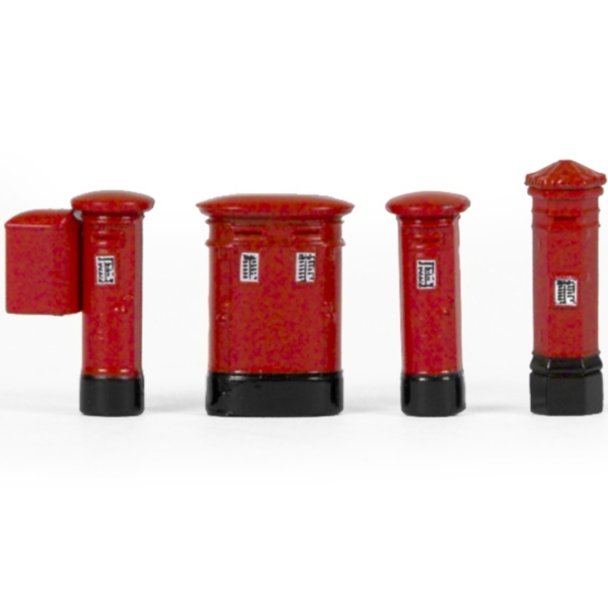 EFE E99618 Set of 4 Post Boxes - Phillips Hobbies