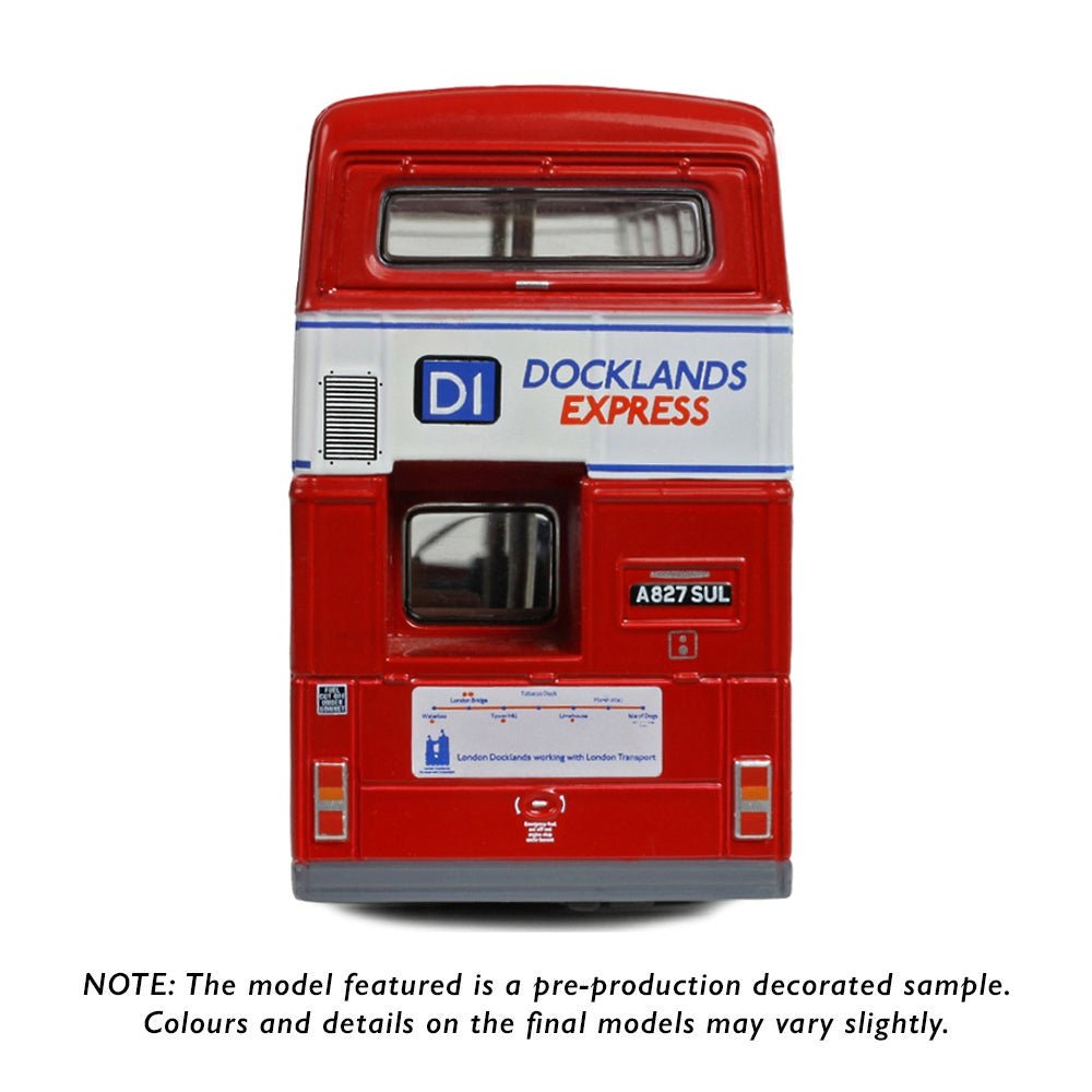 EFE Leyland Titan B15 London Forest Docklands Express D1 Waterloo Stn - 1:76 Scale - Phillips Hobbies