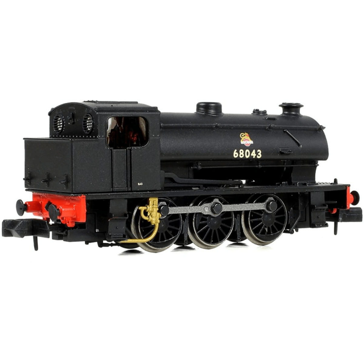 EFE Rail WD Austerity J94 Saddle Tank 68043 BR Black (Early Emblem) - N Gauge - Phillips Hobbies