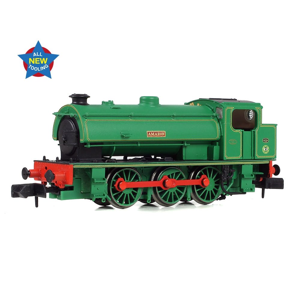 EFE Rail WD Austerity Saddle Tank 'Amazon' National Coal Board Lined Green - N Gauge - Phillips Hobbies