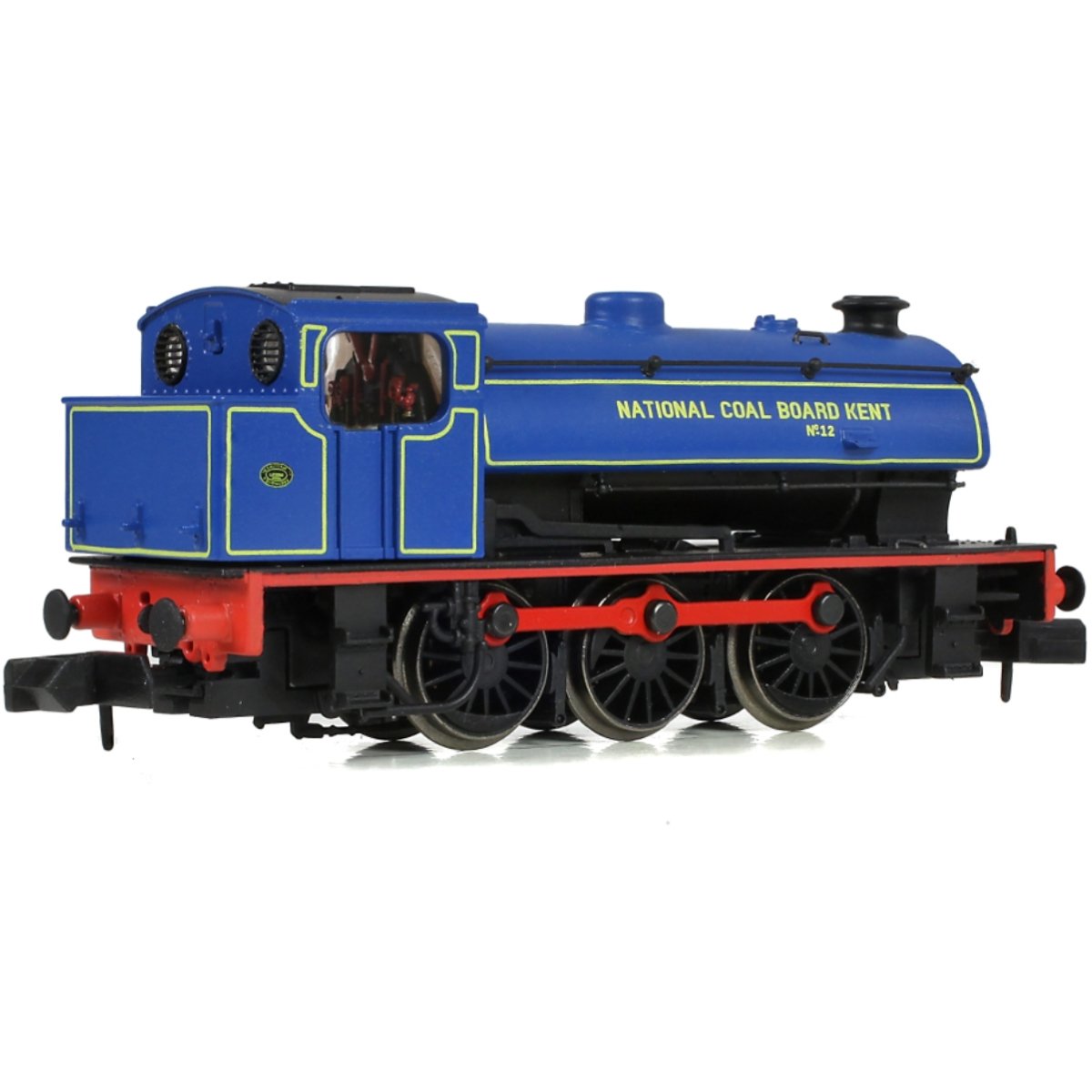 EFE Rail WD Austerity Saddle Tank No. 12 National Coal Board Kent Lined Blue - N Gauge - Phillips Hobbies