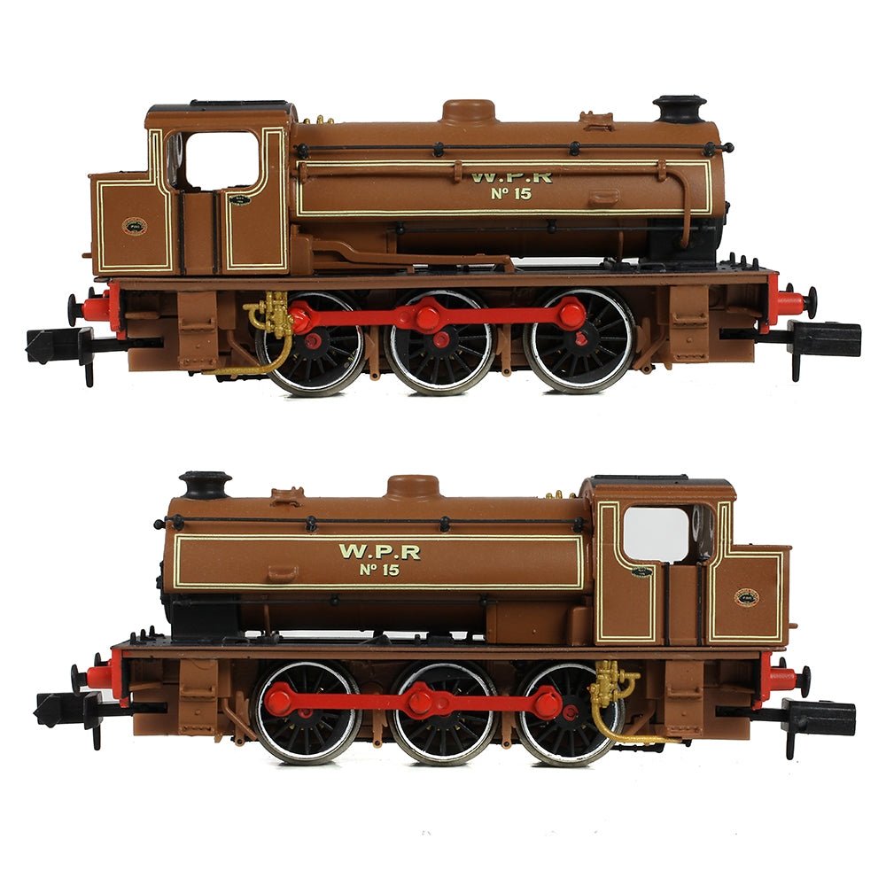 EFE Rail WD Austerity Saddle Tank No. 15 W.P.R (Wemyss Private Railway) Brown - N Gauge - Phillips Hobbies